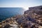 Rocky beach on the coast of Cyprus