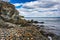 Rocky beach on Frenchman Bay, seen on Mount Desert Island, Bar H