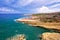 Rocky beach in Malta