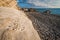 Rocky beach Pissouri.