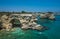Rocky beach in Puglia, Torre Santâ€™Andrea, Italy