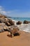 Rocky Beach in Sunny Malibu California