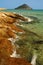 Rocky beach in Thassos island, Greece