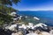 Rocky Beautiful Shoreline of Lake Tahoe