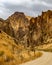 Rocky canyon cliffs