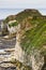 Rocky cliffs on coastline Flamborough Head