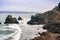 Rocky cliffs, Lands End, San Francisco, California