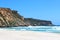 Rocky cliffs Windy harbour West Australia