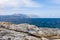 Rocky coast archipelago sardegna Sardinia island Italy