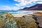 Rocky coast of the atlantic ocean at Fuerteventura