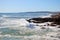 Rocky Coast at Casco Bay near Portland, Maine, USA