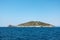 Rocky coast and gorgeous waters in Kelyfos islet, Marmaras, Chalkidiki, Greece