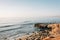 Rocky coast in La Jolla, San Diego, California