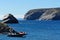 Rocky coast of Mediterranean sea in Catalonia