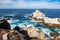 Rocky coast at Point lobos State Natural Reserve, Carmel, California