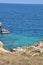 rocky coast of Puglia, turquoise water, southern Adriatic coast, southern Italy