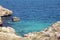 rocky coast of Puglia, turquoise water, southern Adriatic coast, southern Italy