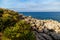 Rocky coast at Riserva Naturale dello Zingaro in Sicily