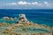 Rocky coast, Santa Theresa, Sardinia