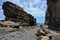 Rocky coastal landscape in New Caledonia