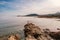 Rocky coastline of Corsica and Ile Rousse