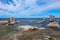 Rocky coastline in Gotland, Sweden