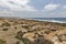 Rocky coastline next to Paphos, Cyprus