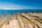 Rocky coastline of Plemmirio, in Sicily