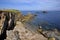 Rocky coastline of Quiberon in France