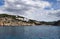 Rocky coastline of Saint Miguel in Ibiza Island