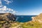 Rocky coastline of west coast of Corsica at Revellata near Calvi