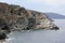 Rocky coasts of Crete Island