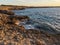 The rocky coasts of Menorca