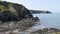 A rocky cove at Trefin Pembrokeshire in Wales