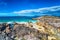 Rocky coves at Seilebost on the Isle of Harris