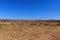 Rocky desert, scenic desert landscape in Morocco,