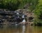 Rocky Falls park in Missouri