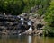 Rocky Falls park in Missouri