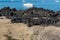 Rocky foreshore of harbor at Devonport