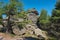 Rocky gate rocks, Izera Mountains, Poland