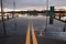 Rocky Hill, CT - December 23 2018 - Ferry Park Landing Flooded