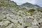 Rocky hills of Dzhangal peak, Pirin mountain