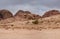 Rocky hills and mountains, Petra, Jordan