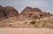 Rocky hills and mountains, Petra, Jordan