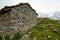 Rocky houses made for shelters in the mountains