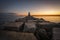 Rocky Jetty leading towards Spring Point Ledge Lighthouse