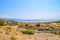 Rocky landscape with the Mediterranean sea on the island of Krk,