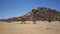 Rocky landscape in Reserva de Namibe