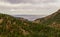 Rocky landscape scenery near Silver Cascade Falls, Colorado Springs,