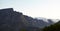 Rocky landscape in the Western Cape. the mountains of Cape Town.